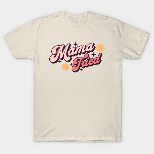 Mama Vintage T-Shirt by Animal Paper Art